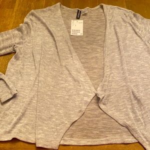 Light gray cardigan